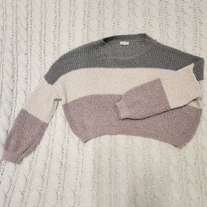 Deput color block sweater